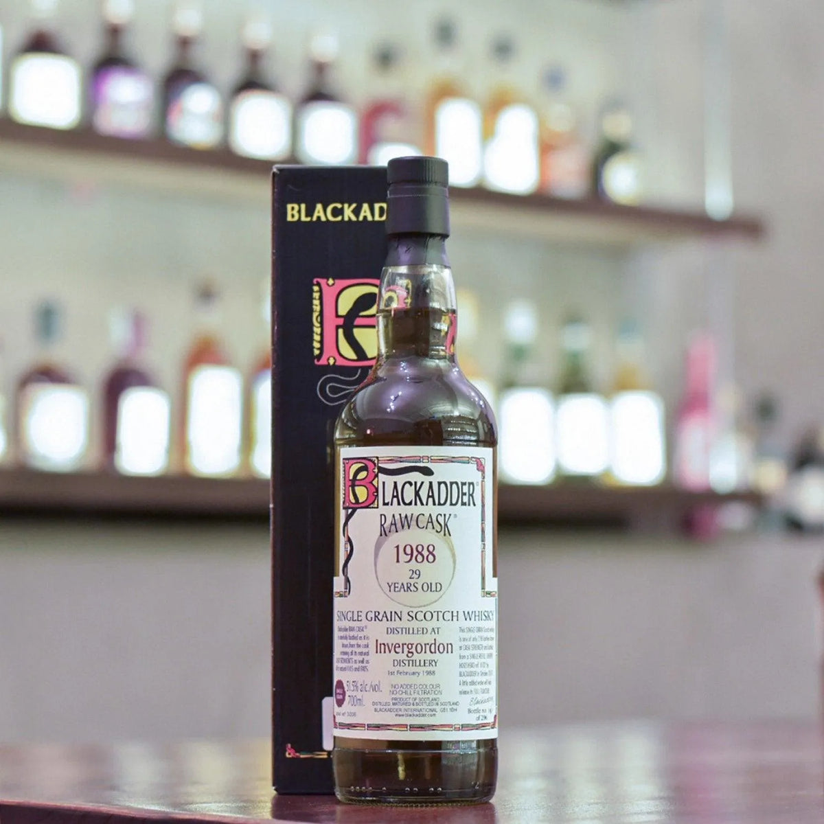 Blackadder - Invergordon 29 Year Old 1988 Raw Cask 8102 - The Rare Malt