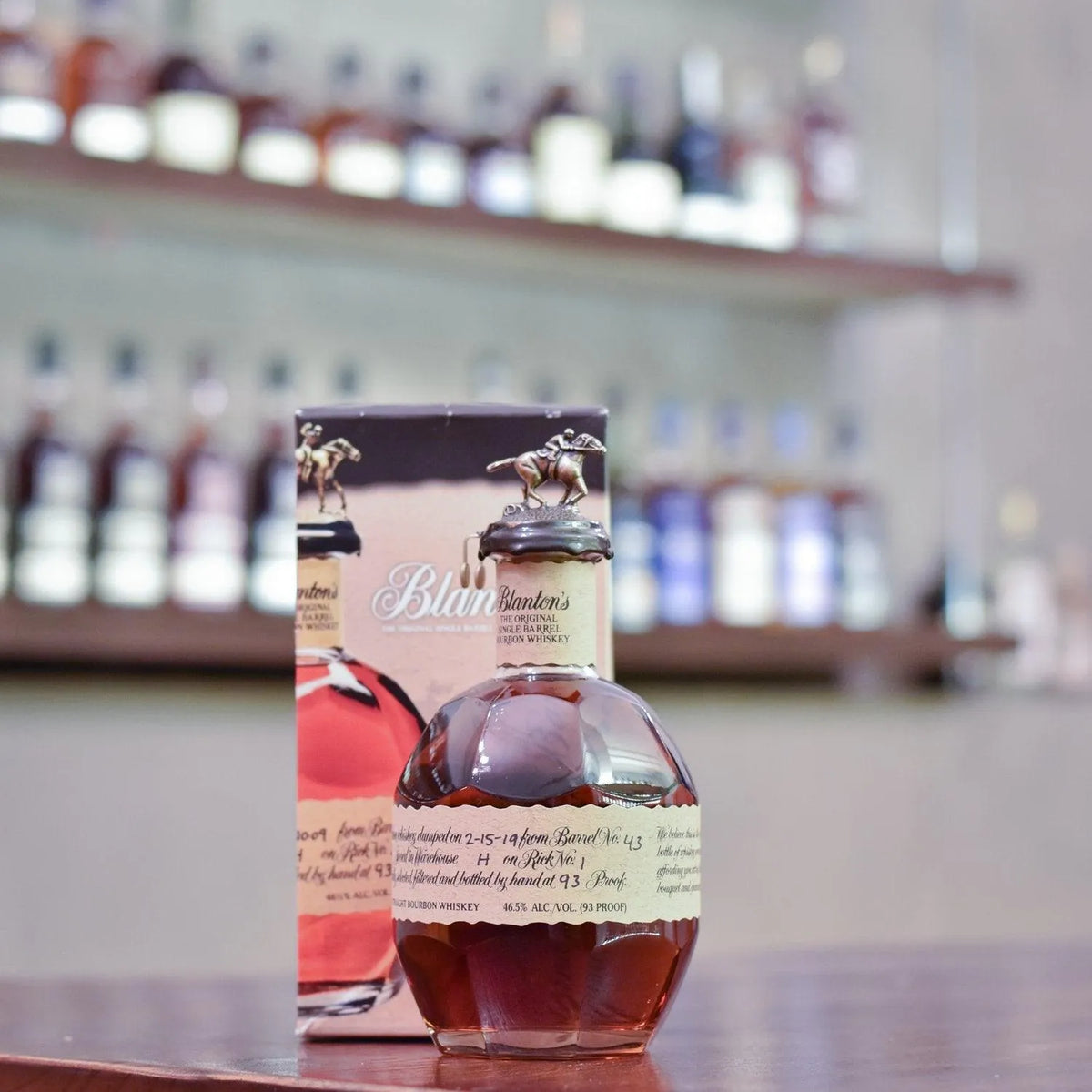 Blanton's Single Barrel Bourbon Whiskey Cask 43 - The Rare Malt