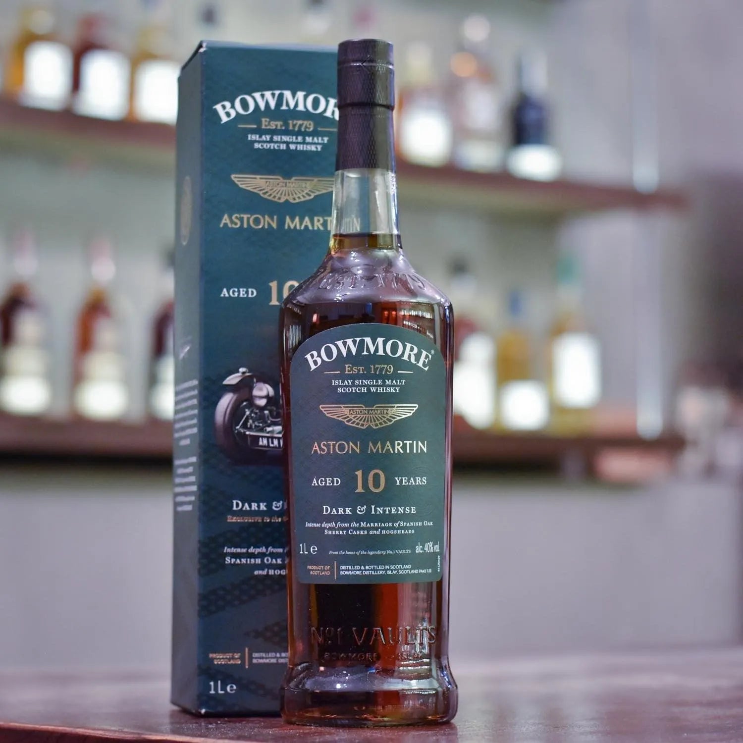 Bowmore 10 Year Old Dark & Intense Aston Martin Edition - The Rare Malt