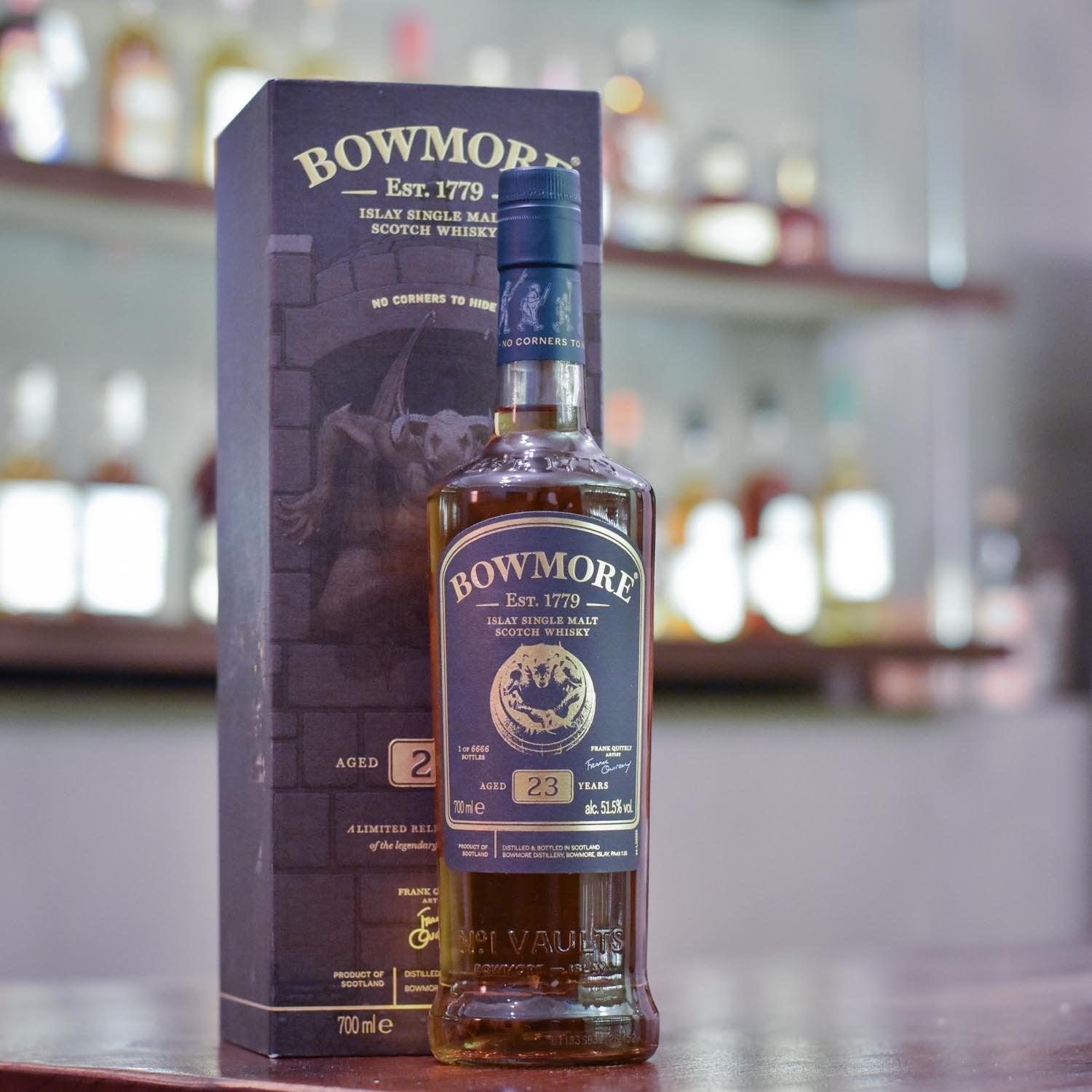 Bowmore 23 Year Old No Corners To Hide - The Rare Malt
