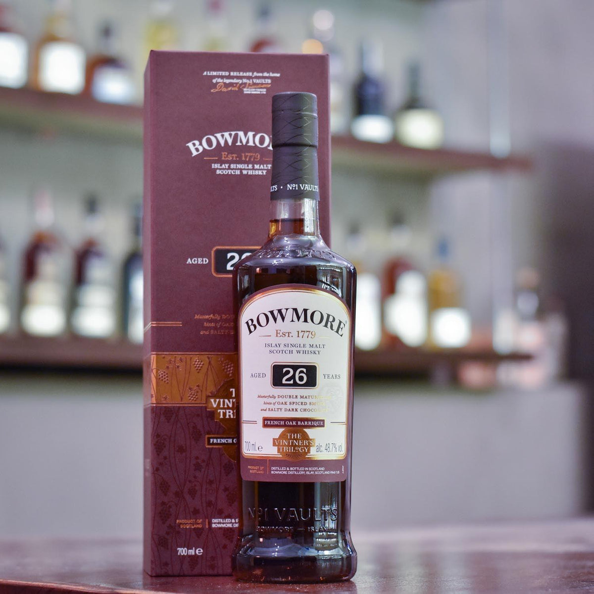 Bowmore 26 Year Old The Vintner's Trilogy - French Oak Barrique - The Rare Malt