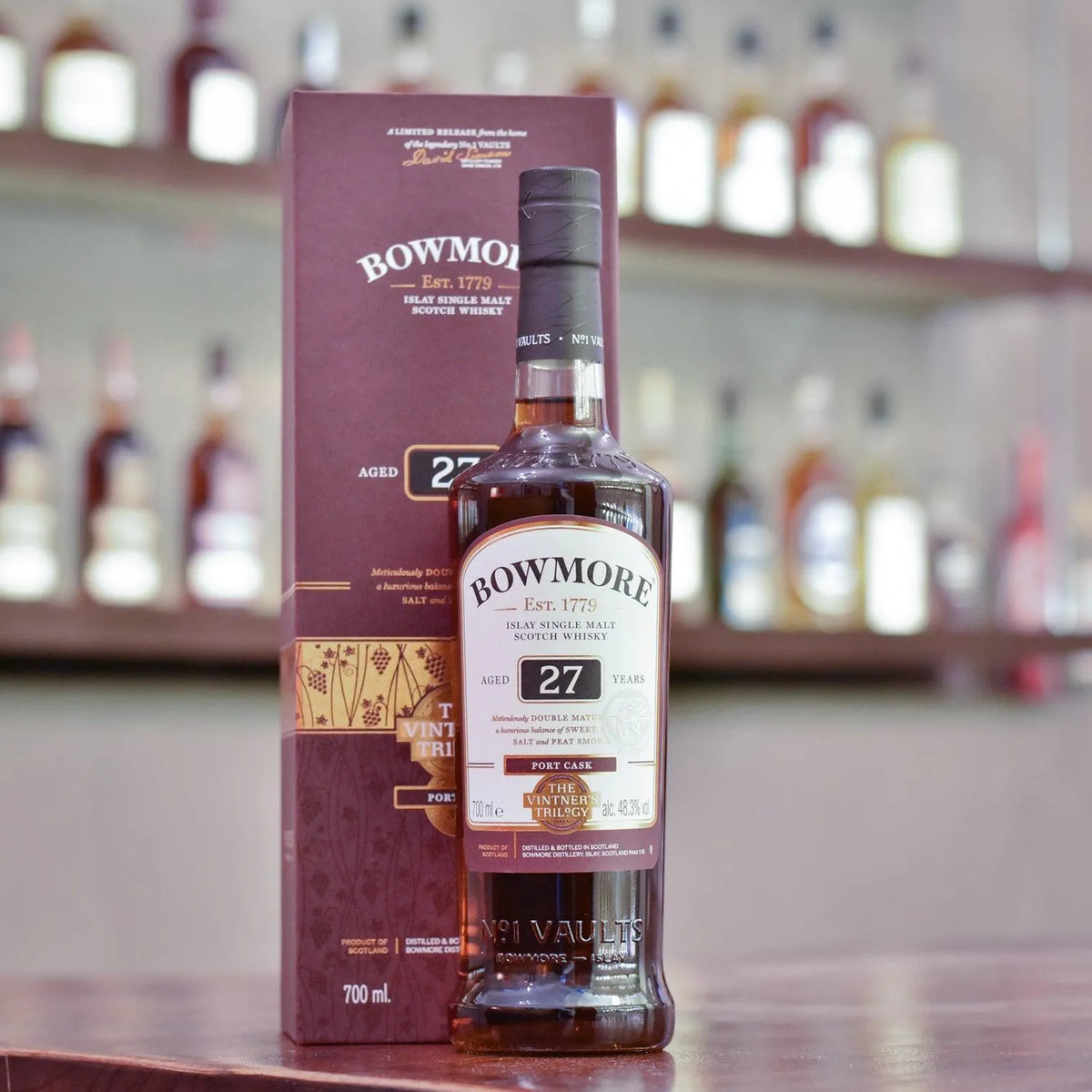 Bowmore 27 Year Old The Vintner's Trilogy - Port Cask - The Rare Malt