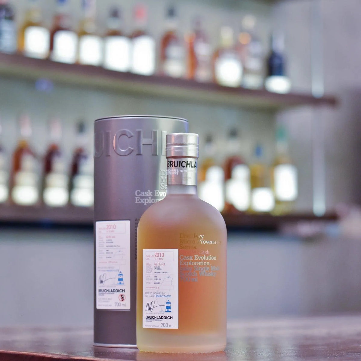 Bruichladdich 10 Year Old 2010 for Whisky Taste Cask 3088 - The Rare Malt