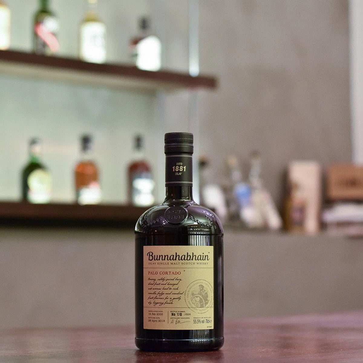 Bunnahabhain 13 Year Old 2005 Palo Cortado - The Rare Malt