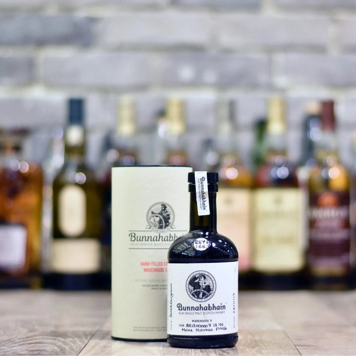 Bunnahabhain 13 Year Old Warehouse 9 Moine Oloroso Finish Cask AR13000007 200ML - The Rare Malt