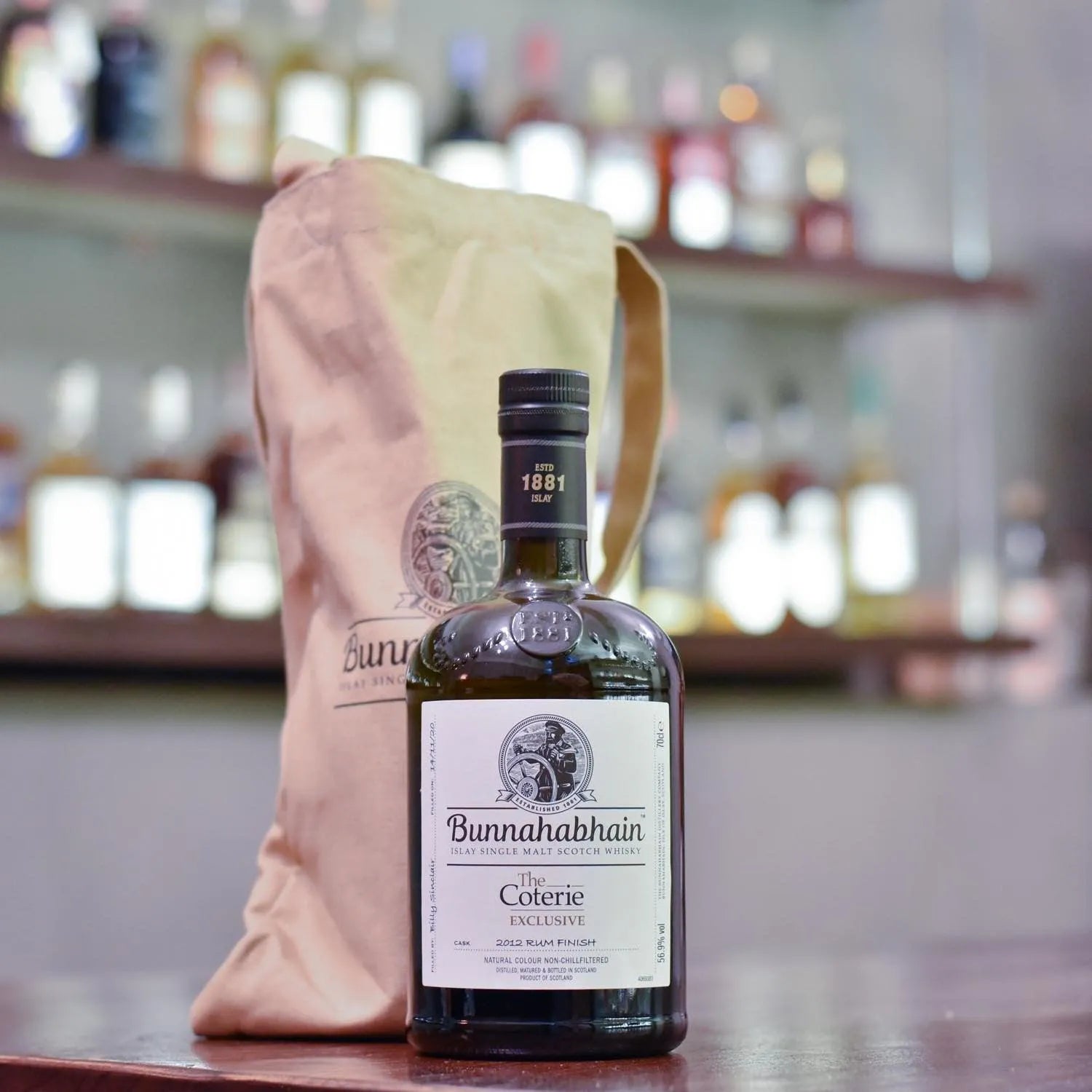 Bunnahabhain 8 Year Old 2012 The Coterie Exclusive Rum Finish - The Rare Malt
