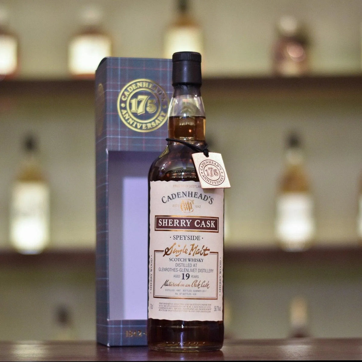 Cadenhead - Glenrothes 19 Year Old 1997 175th Anniversary Cask 528 - The Rare Malt