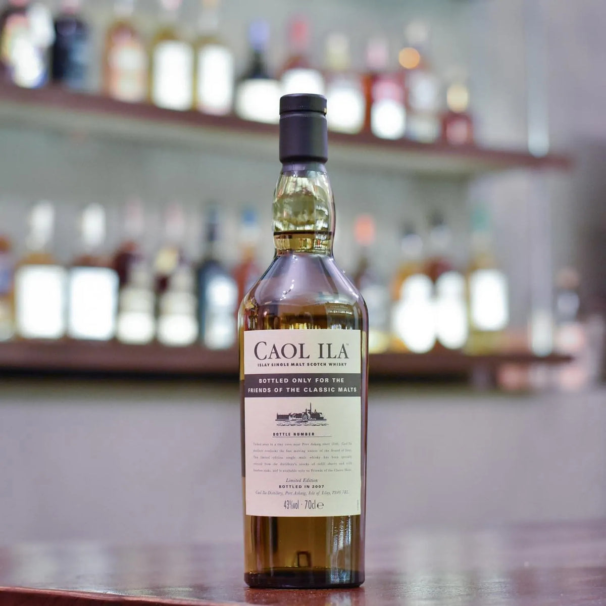 Caol Ila Friends of the Classic Malts 2007 Limited Edition - The Rare Malt