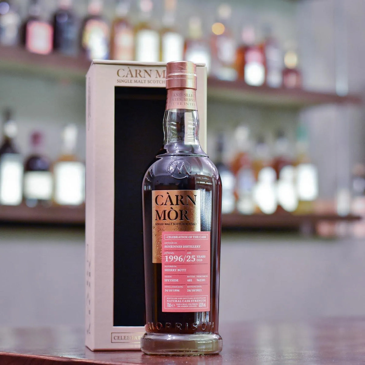 Carn Mor - Benrinnes 25 Year Old 1996 Cask 962101 - The Rare Malt