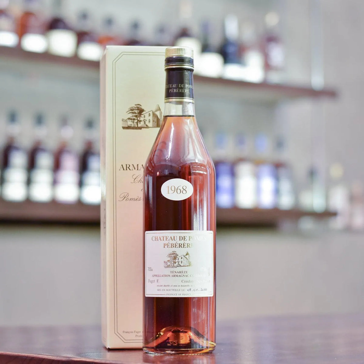 Chateau de Pomes Peberere 1968 - 2018 Armagnac - The Rare Malt