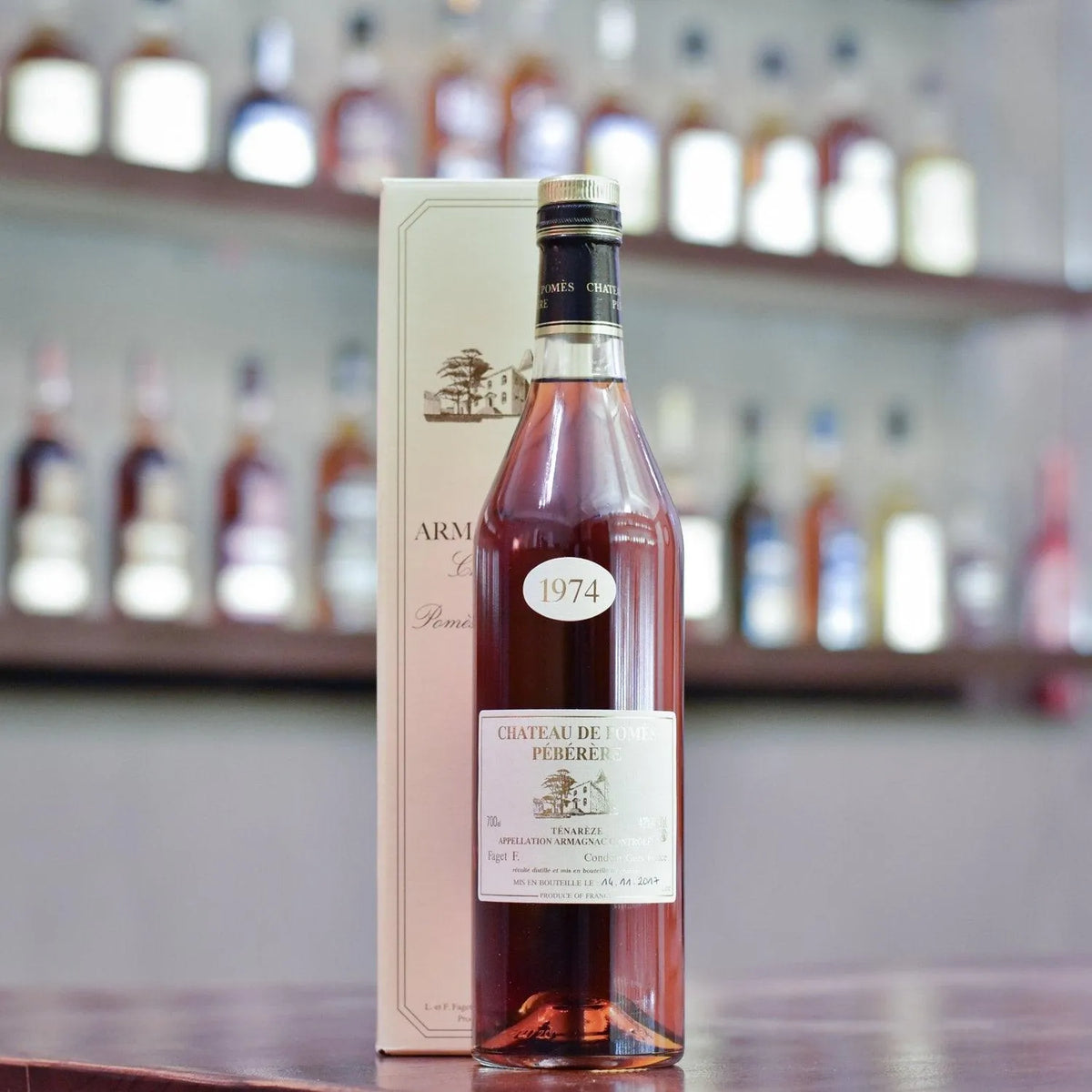 Chateau de Pomes Peberere 1974 - 2020 Armagnac - The Rare Malt