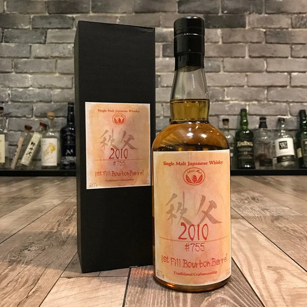 B439s「春日大社鹿角香合」木遊軒一丘造一司作　共袋(一丘)共箱(一丘一司銘) 秩父Chichibu 2010 Isetan Cask 755 威士忌| The Rare Malt