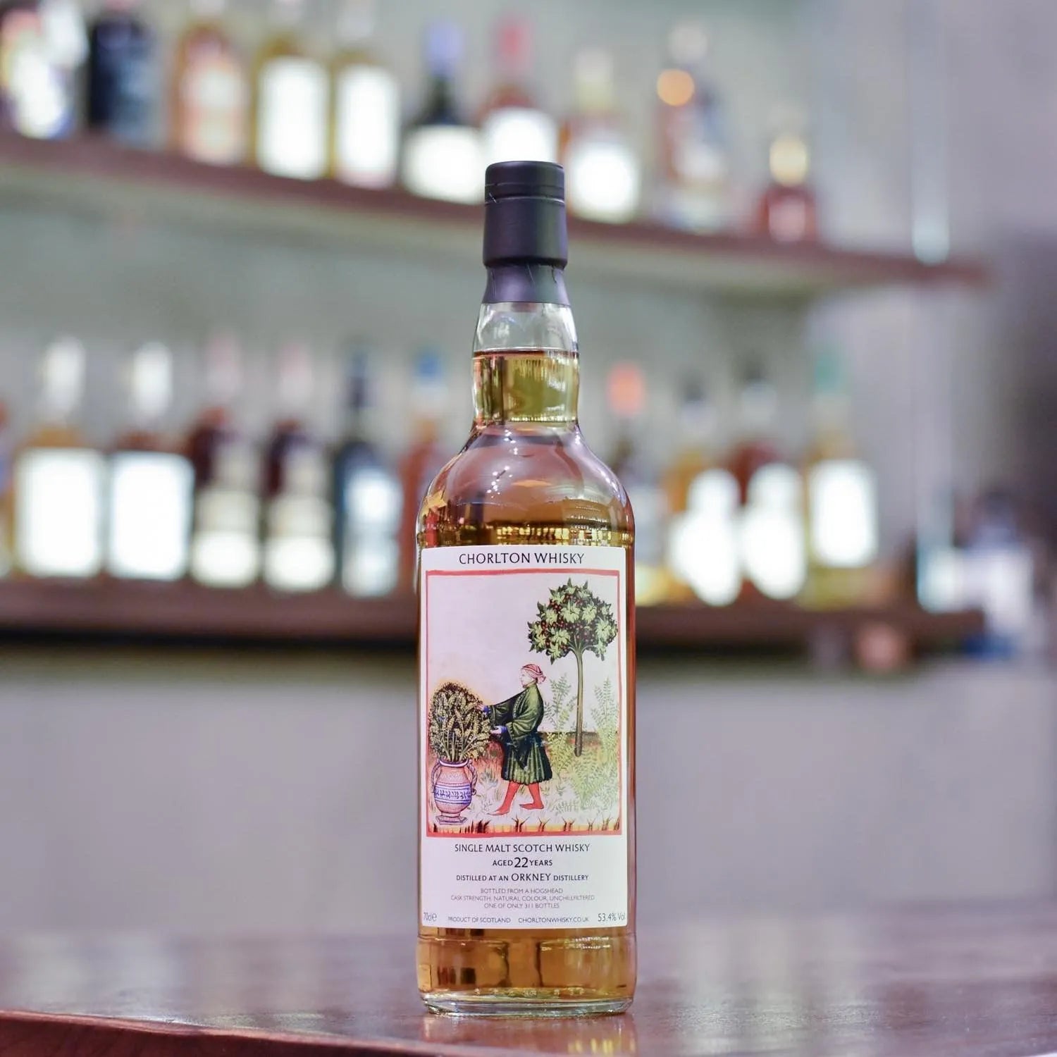 Chorlton Whisky - Orkney (Highland Park) 22 Year Old - The Rare Malt