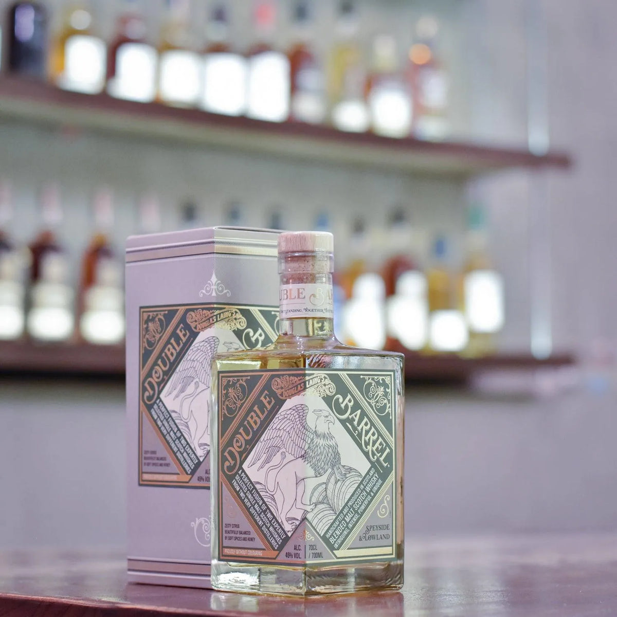 Double Barrel - Speyside & Lowland Blended Malt Whisky - The Rare Malt