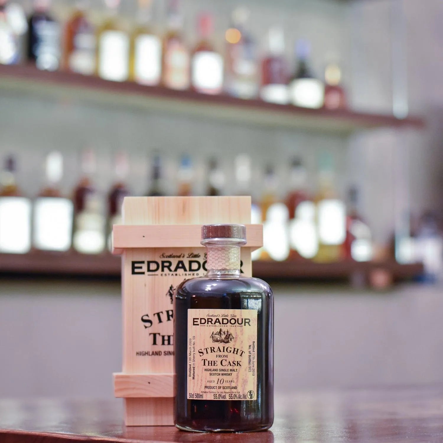 Edradour 10 Year Old 2009 Sherry Butt Cask 59 - The Rare Malt