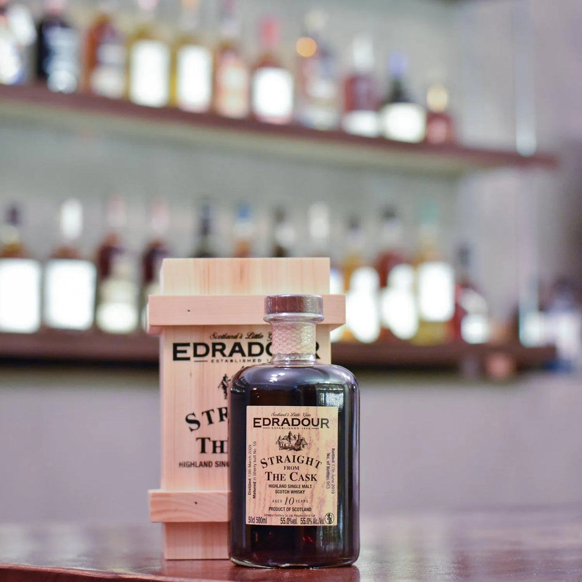 Edradour 10 Year Old 2009 Sherry Butt Cask 59 - The Rare Malt