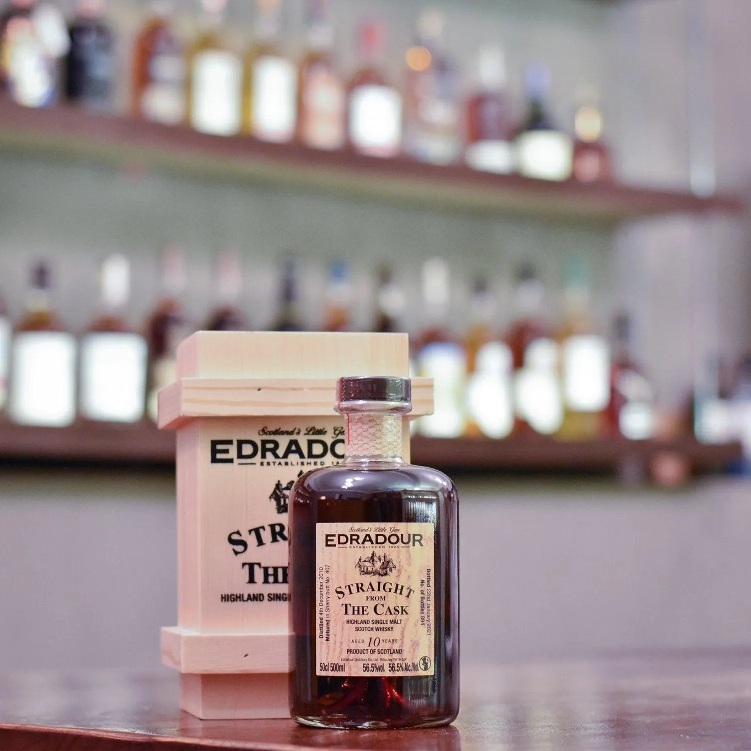 Edradour 10 Year Old 2011 Sherry Butt Cask 371 - The Rare Malt