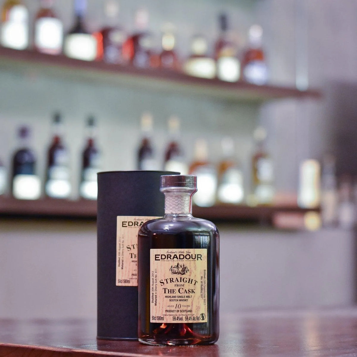Edradour 10 Year Old 2012 Sherry Butt Cask 411 - The Rare Malt