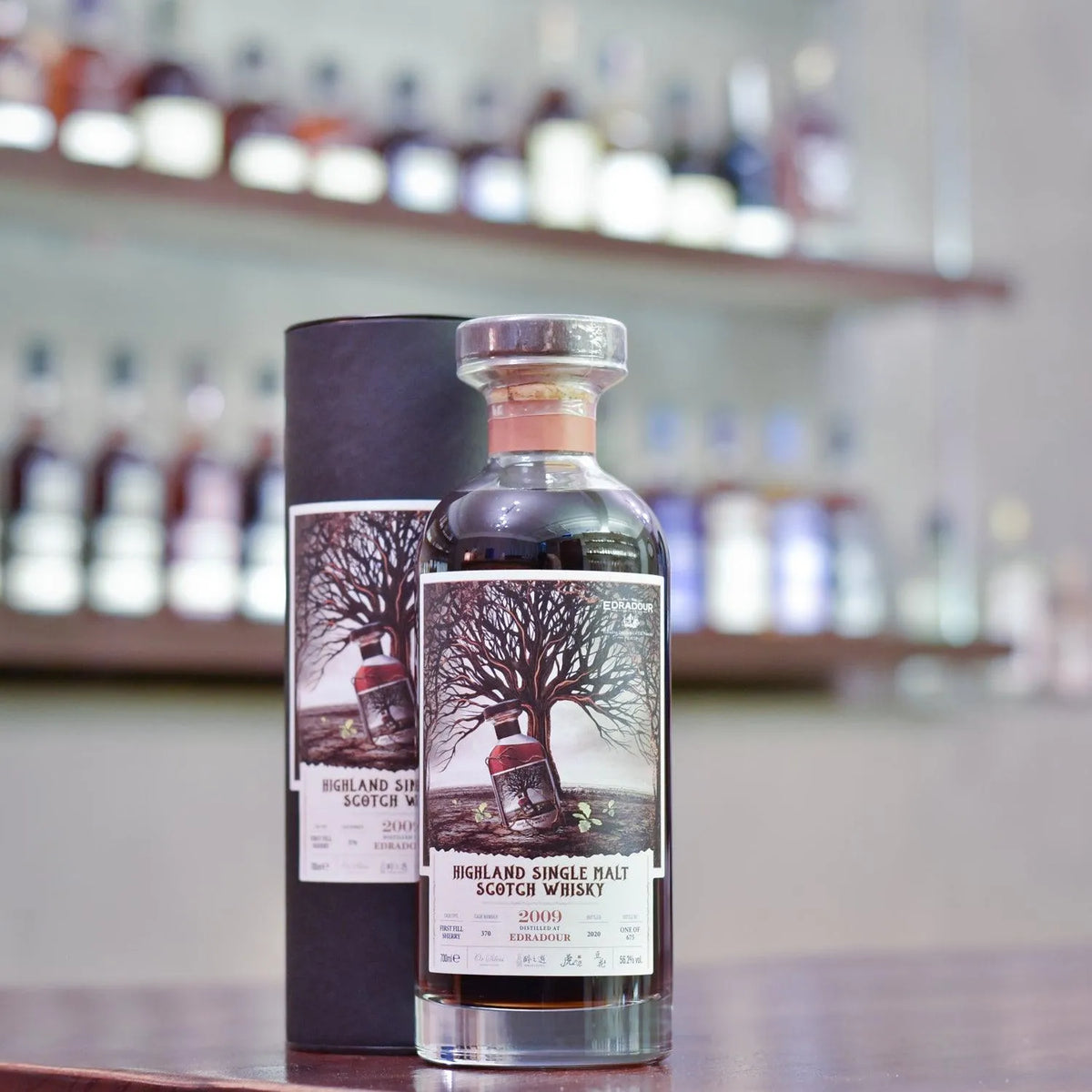 Edradour 11 Year Old 2009 Tiger's Finest Selection Cask 370 - The Rare Malt