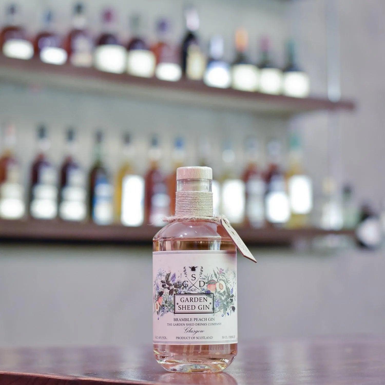 Garden Shed Bramble Peach Gin - The Rare Malt