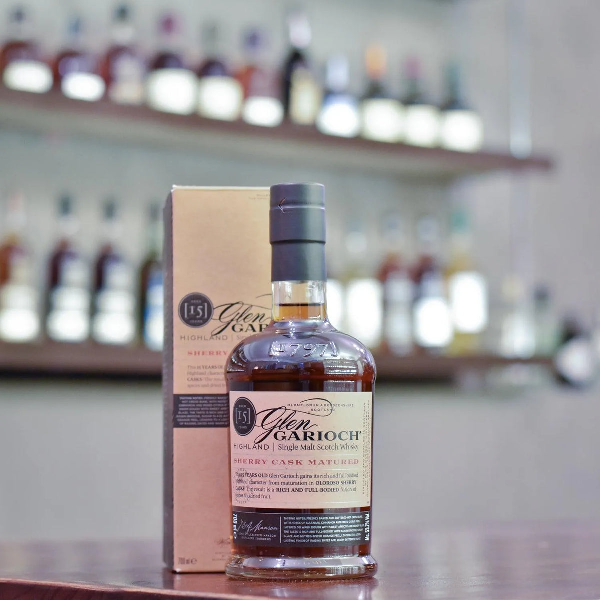 Glen Garioch 15 Year Old Sherry Cask Cask Strength - The Rare Malt