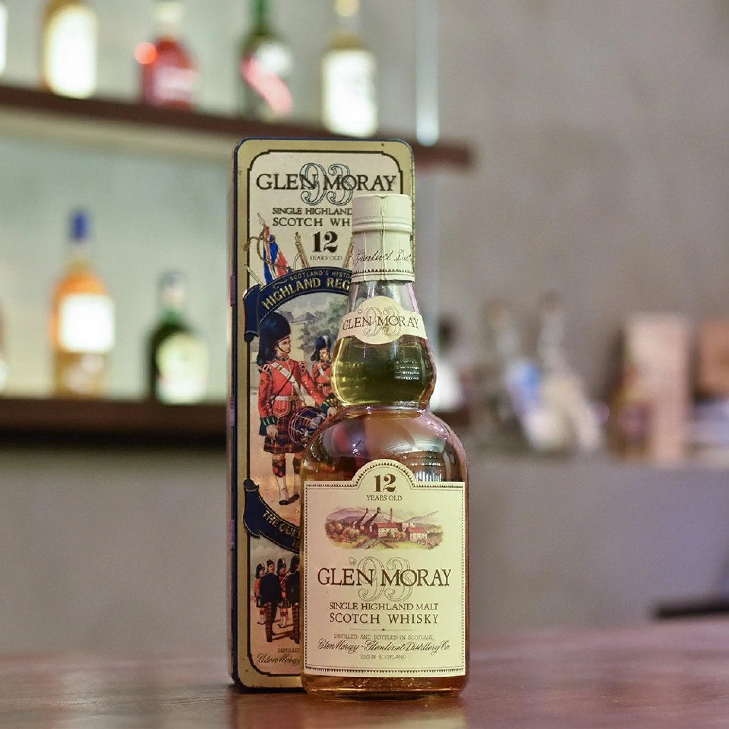 Glen Moray 12 Year Old - 1980s Bottling - The Rare Malt
