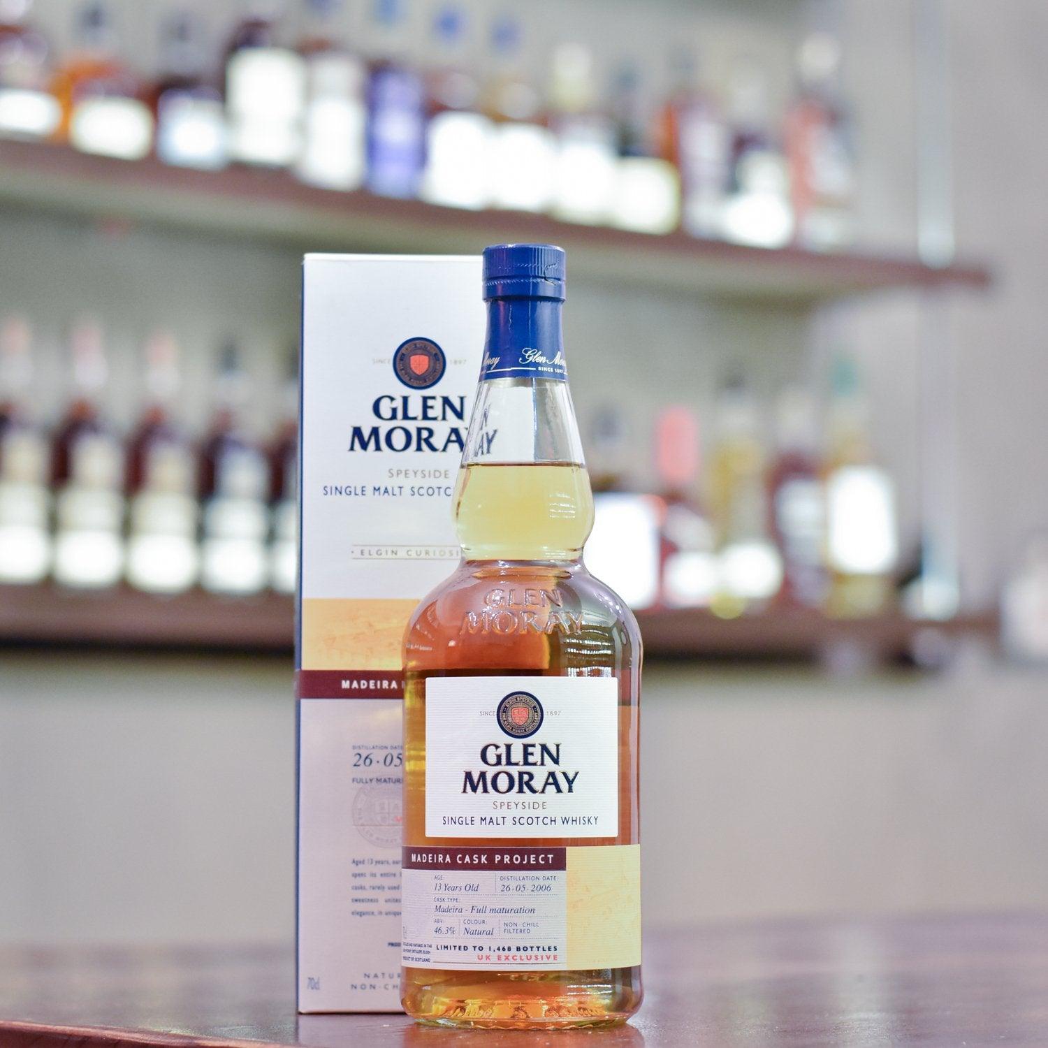 Glen Moray 13 Year Old 2006 Madeira Cask Project UK Exclusive - The Rare Malt