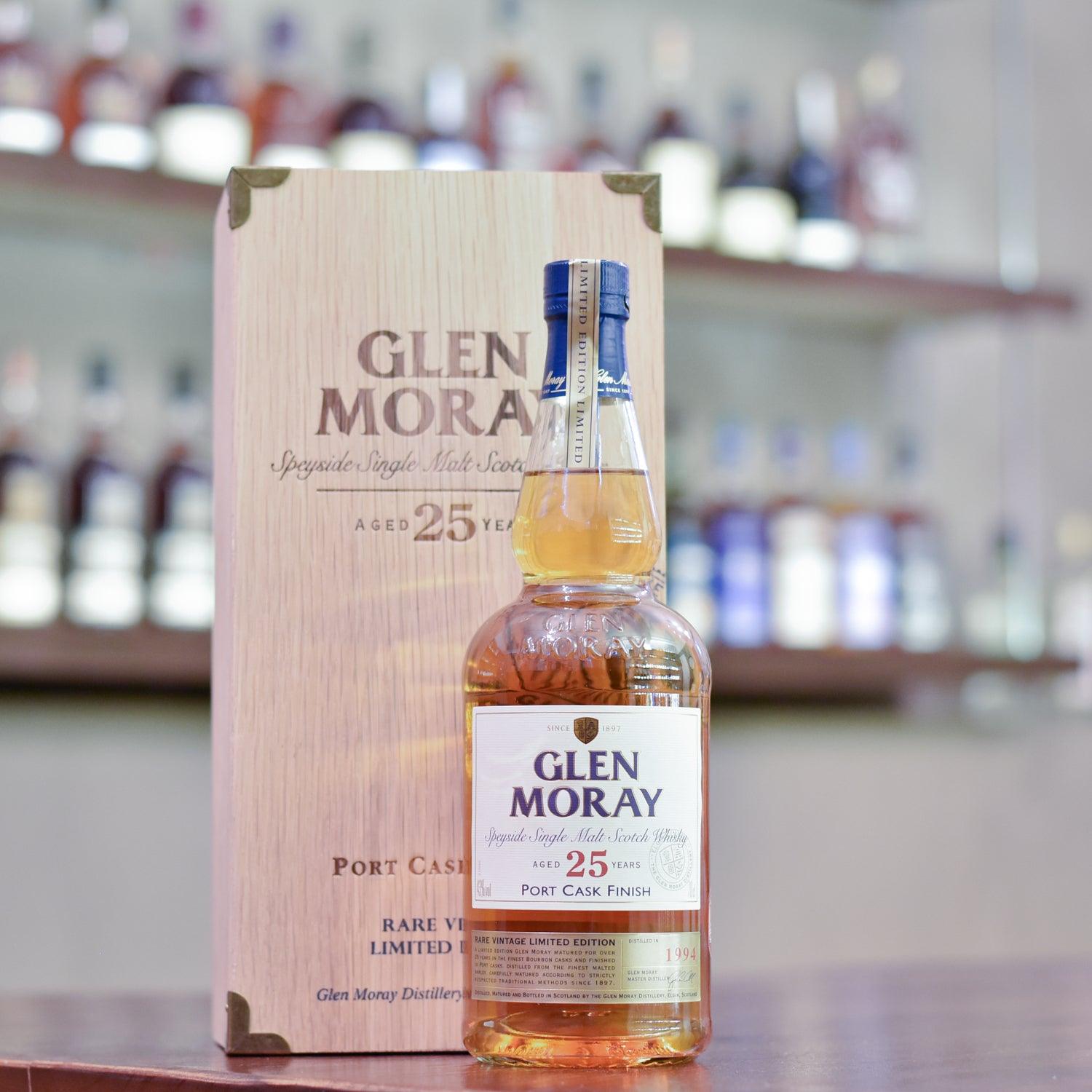 Glen Moray 25 Year Old 1994 Port Finish - The Rare Malt