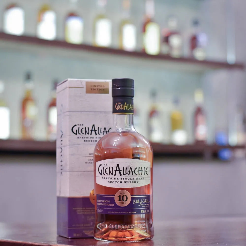 Glenallachie 10 Year Old Grattamacco Wine Cask Finish - The Rare Malt