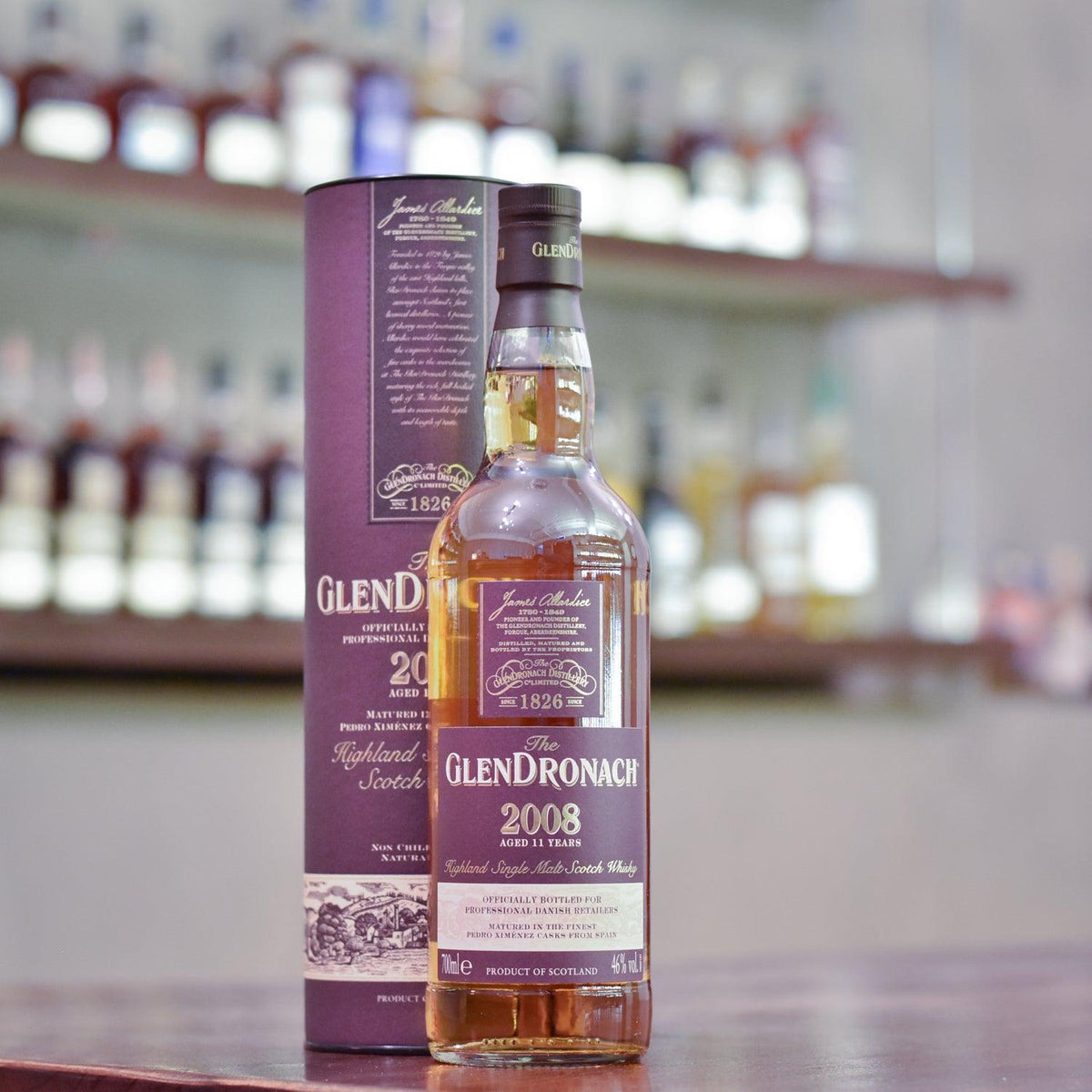 Glendronach 11 Year Old 2008 for Professional Danish Whisky Retailers - The Rare Malt