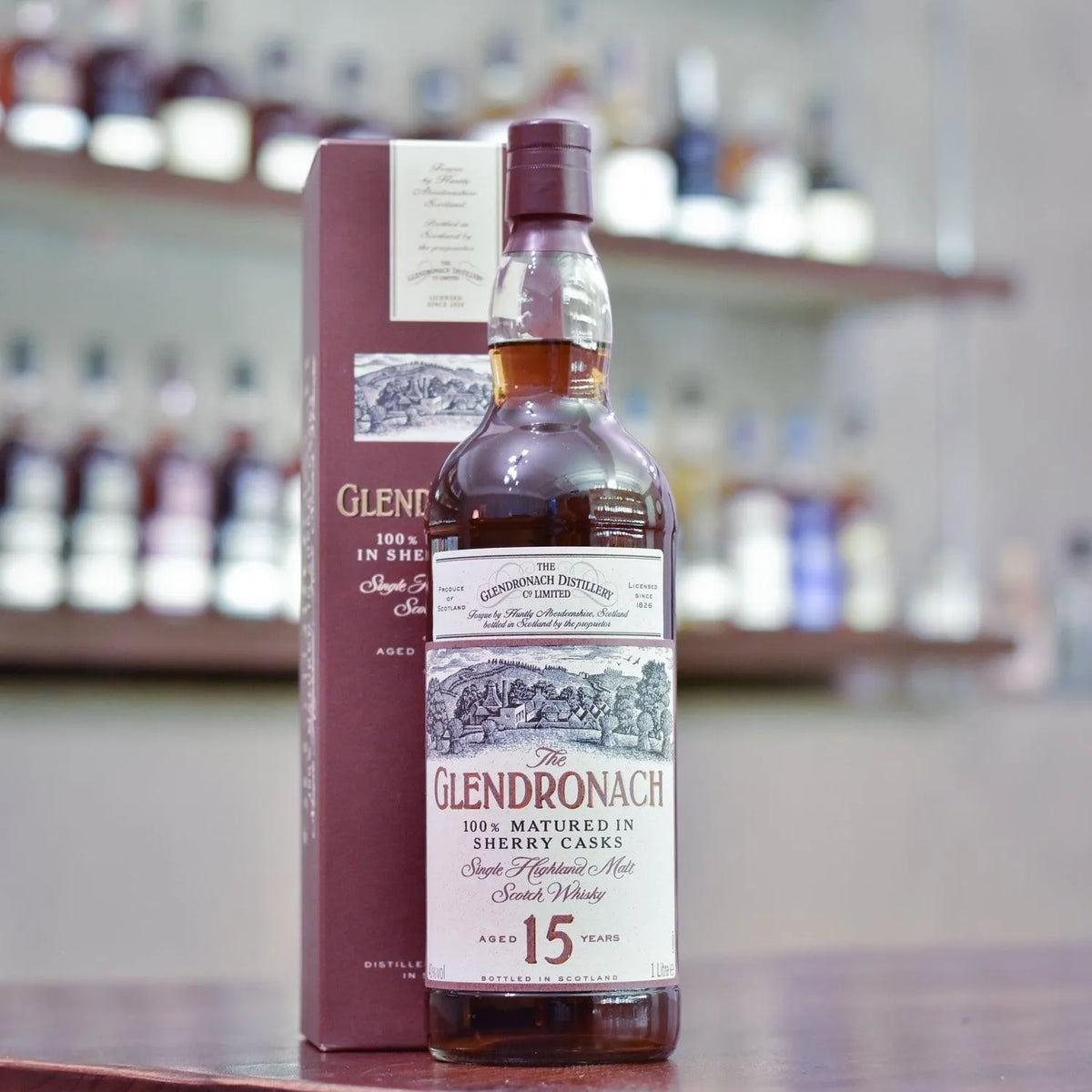 Glendronach 15 Year Old - 1990s Bottling 1L - The Rare Malt