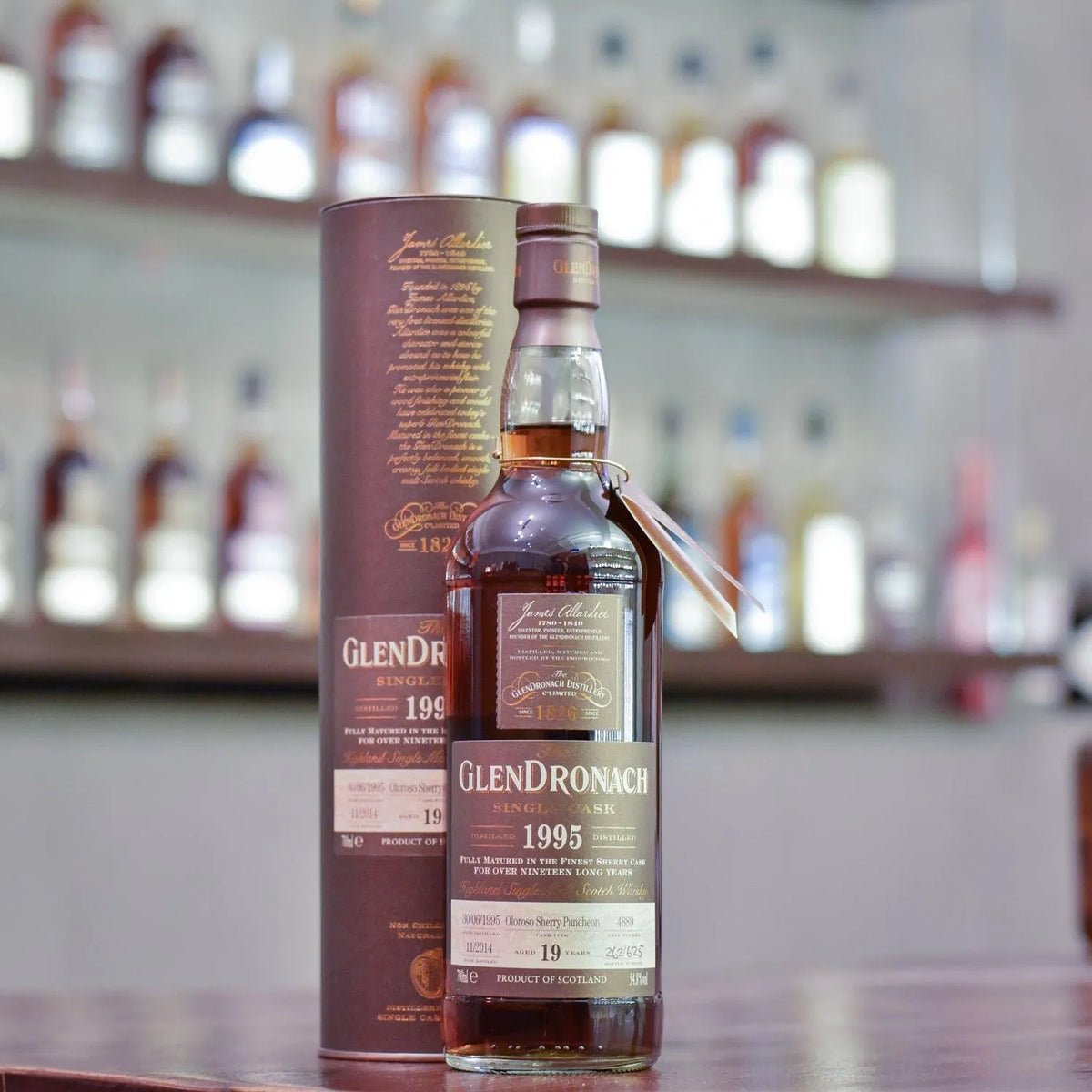 Glendronach 19 Year Old 1995 Cask 4889 - The Rare Malt