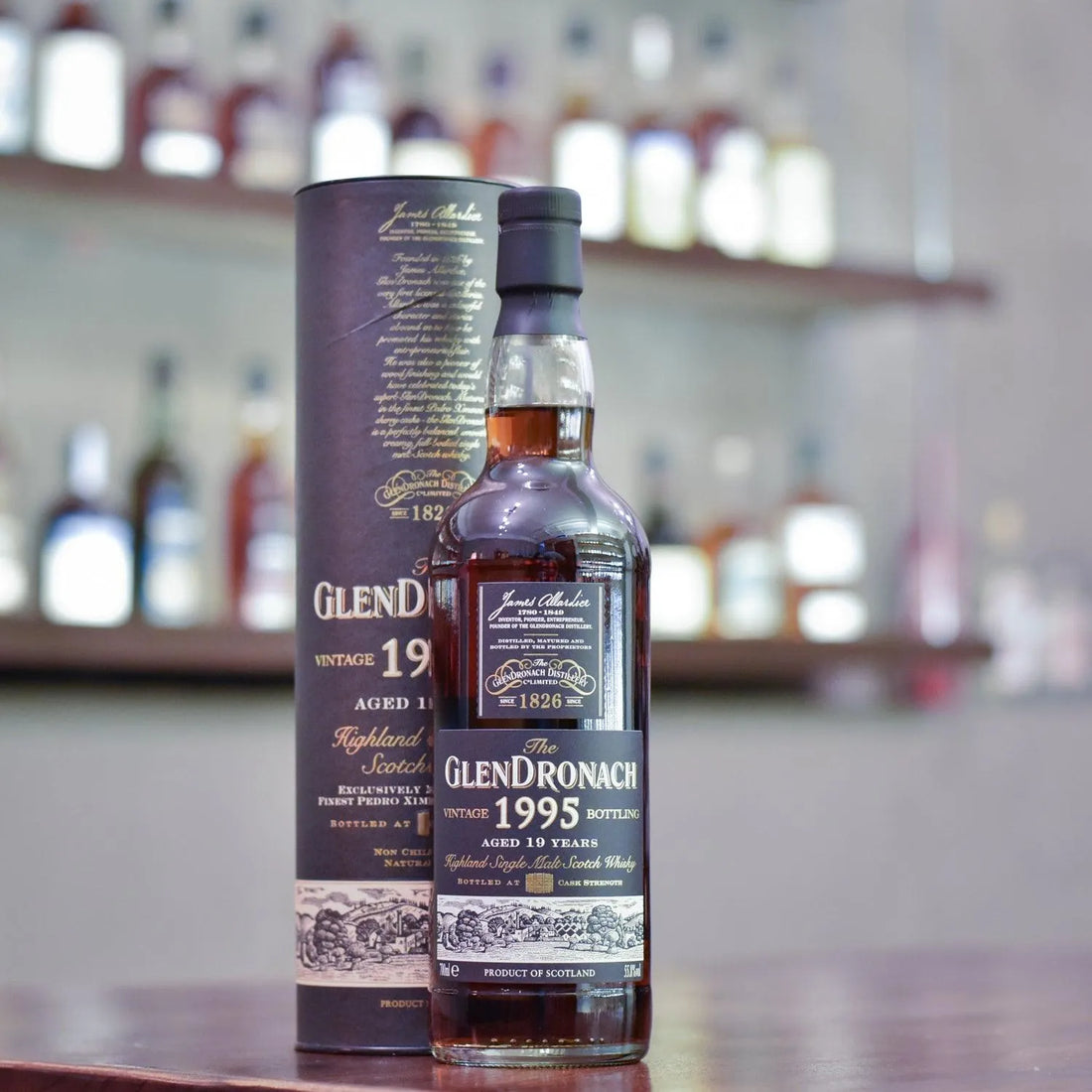 Glendronach 19 Year Old 1995 PX Sherry Cask Strength - The Rare Malt