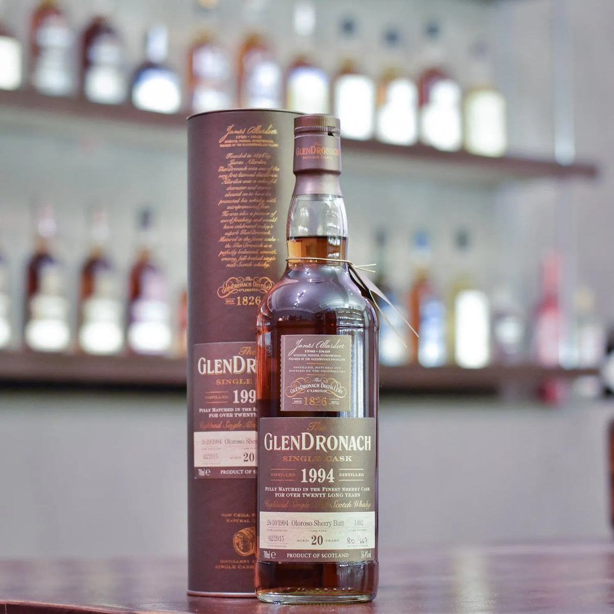 Glendronach 20 Year Old 1994 Cask 1482 - The Rare Malt