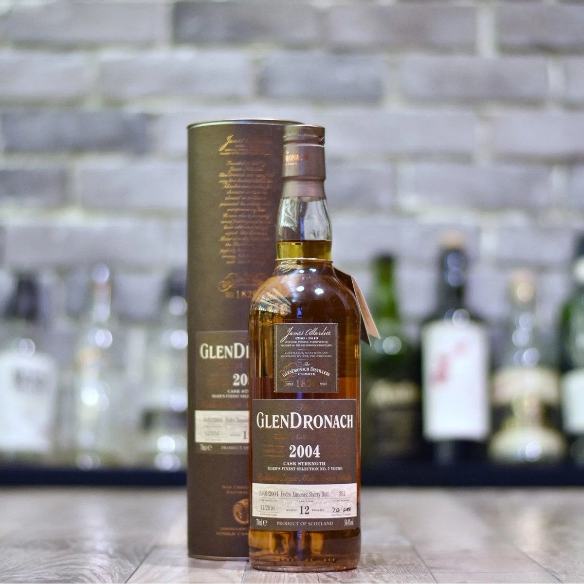 Glendronach 2004 12 Year Old Tiger's Finest Selection Cask 351 - The Rare Malt