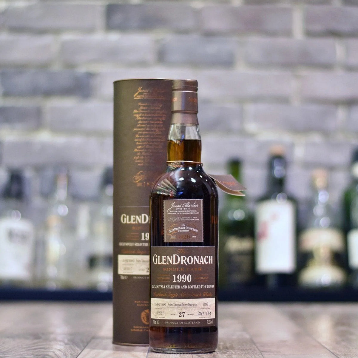 Glendronach 27 Year Old Taiwan Exclusive 1990 Cask 7897 - The Rare Malt