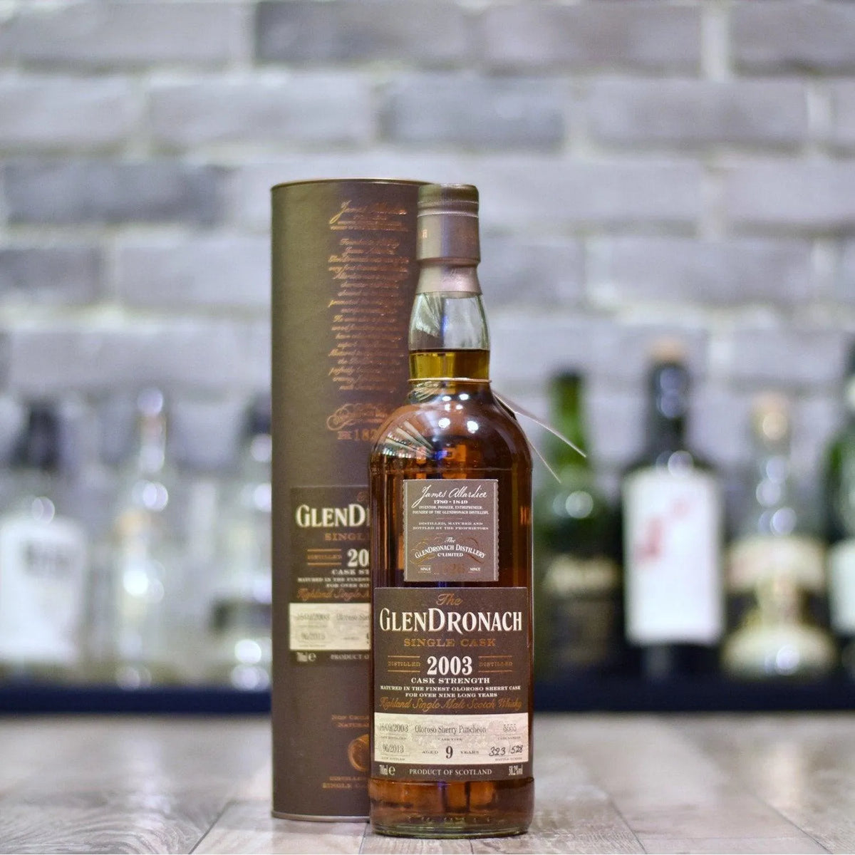 Glendronach 9 Year Old 2003 Cask 5555 - The Rare Malt