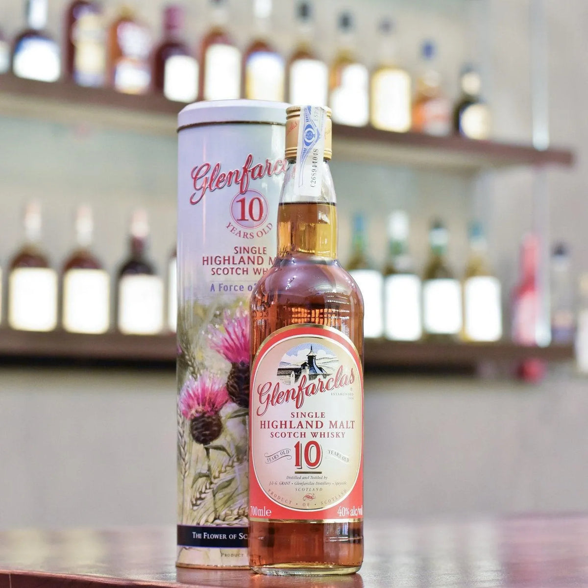 Glenfarclas 10 Year Old A Force of Nature - Older Bottling - The Rare Malt