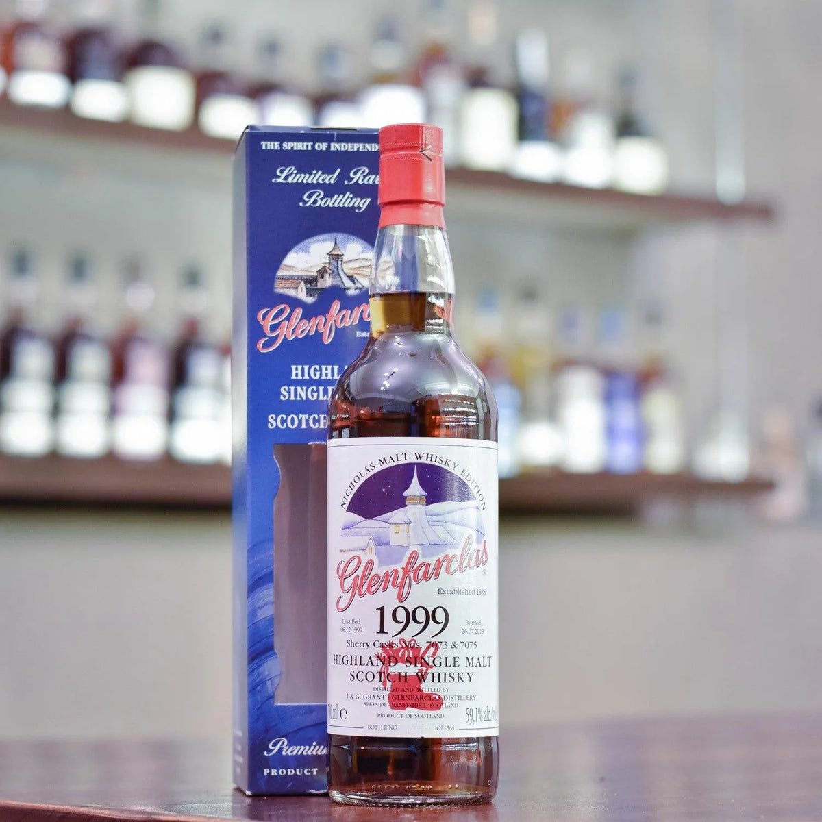 Glenfarclas 13 Year Old 1999 Nicholas Malt Whisky Edition Cask 7073 & 7075 - The Rare Malt