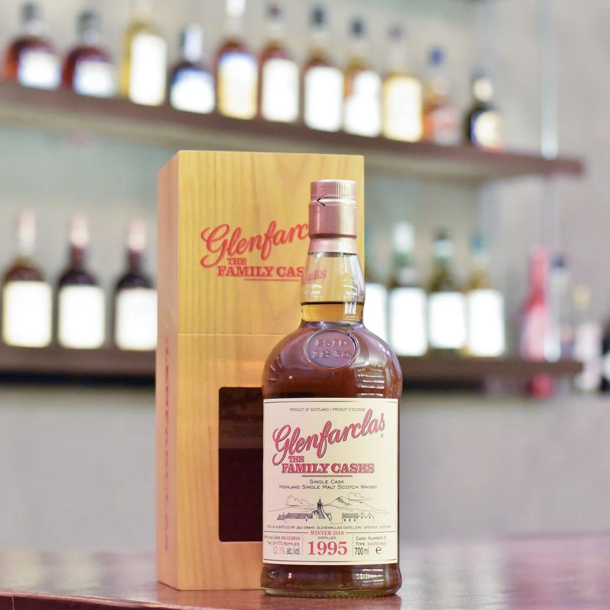 Glenfarclas 23 Year Old 1995 Family Cask 9 - The Rare Malt