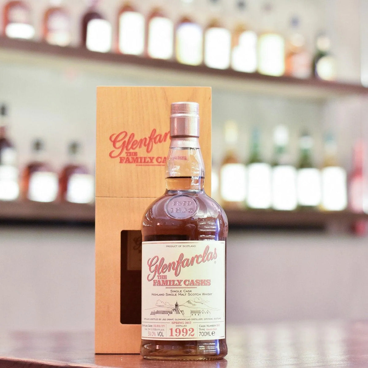 Glenfarclas 24 Year Old 1992 Family Cask 862 - The Rare Malt