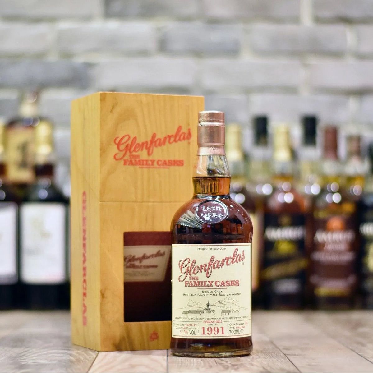 Glenfarclas 25 Year Old 1991 - Family Cask 163 - The Rare Malt
