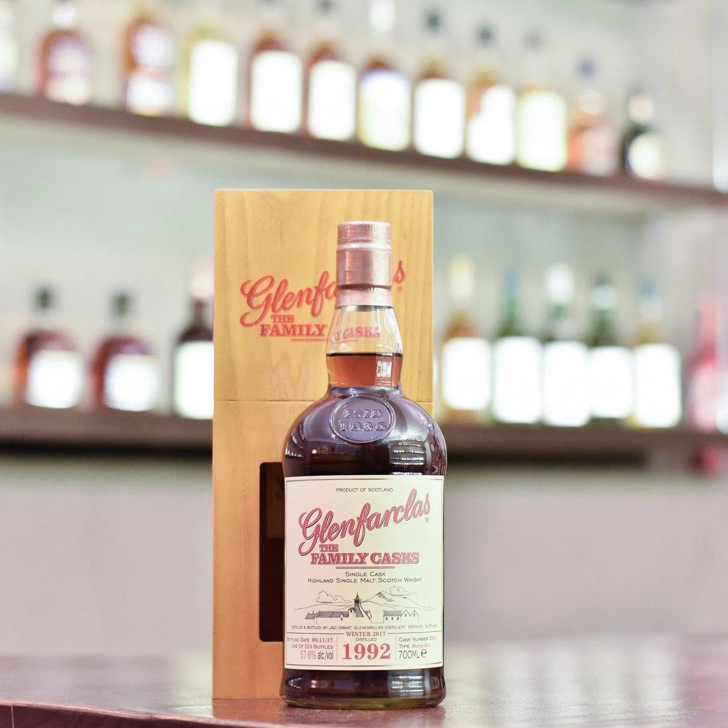 Glenfarclas 25 Year Old 1992 Family Cask 2901 - The Rare Malt