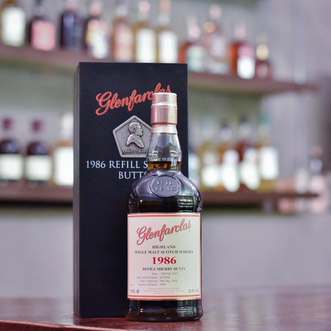 Glenfarclas 29 Year Old 1986 Refill Sherry Butts Cask 3454 & 3457 - The Rare Malt