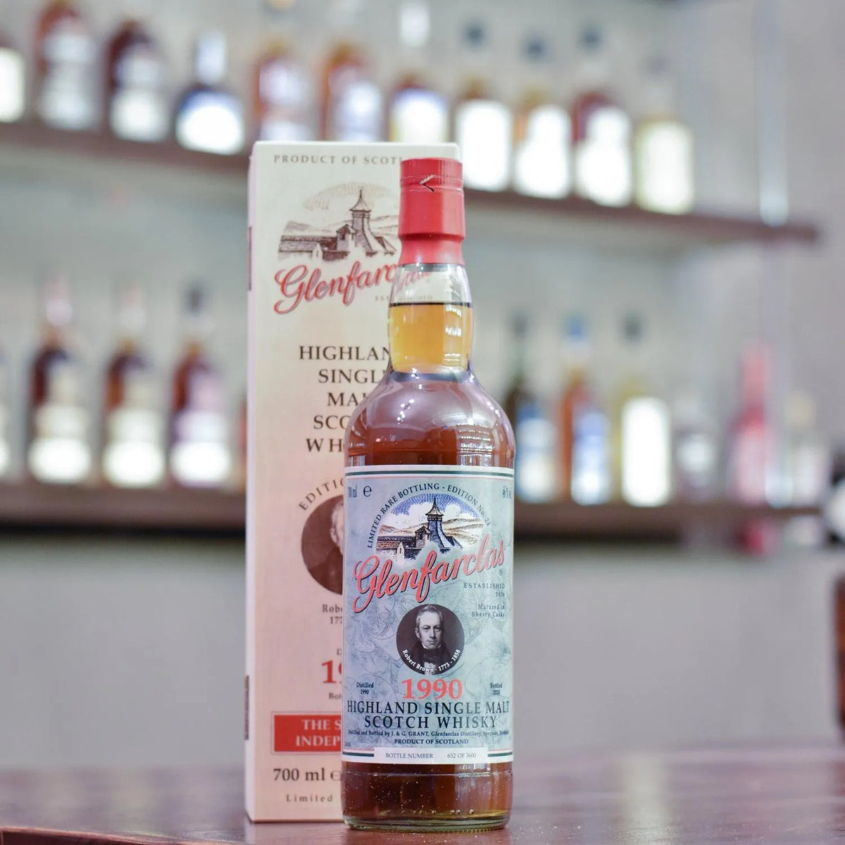 Glenfarclas 29 Year Old 1990 Edition No. 24 Robert Brown - The Rare Malt