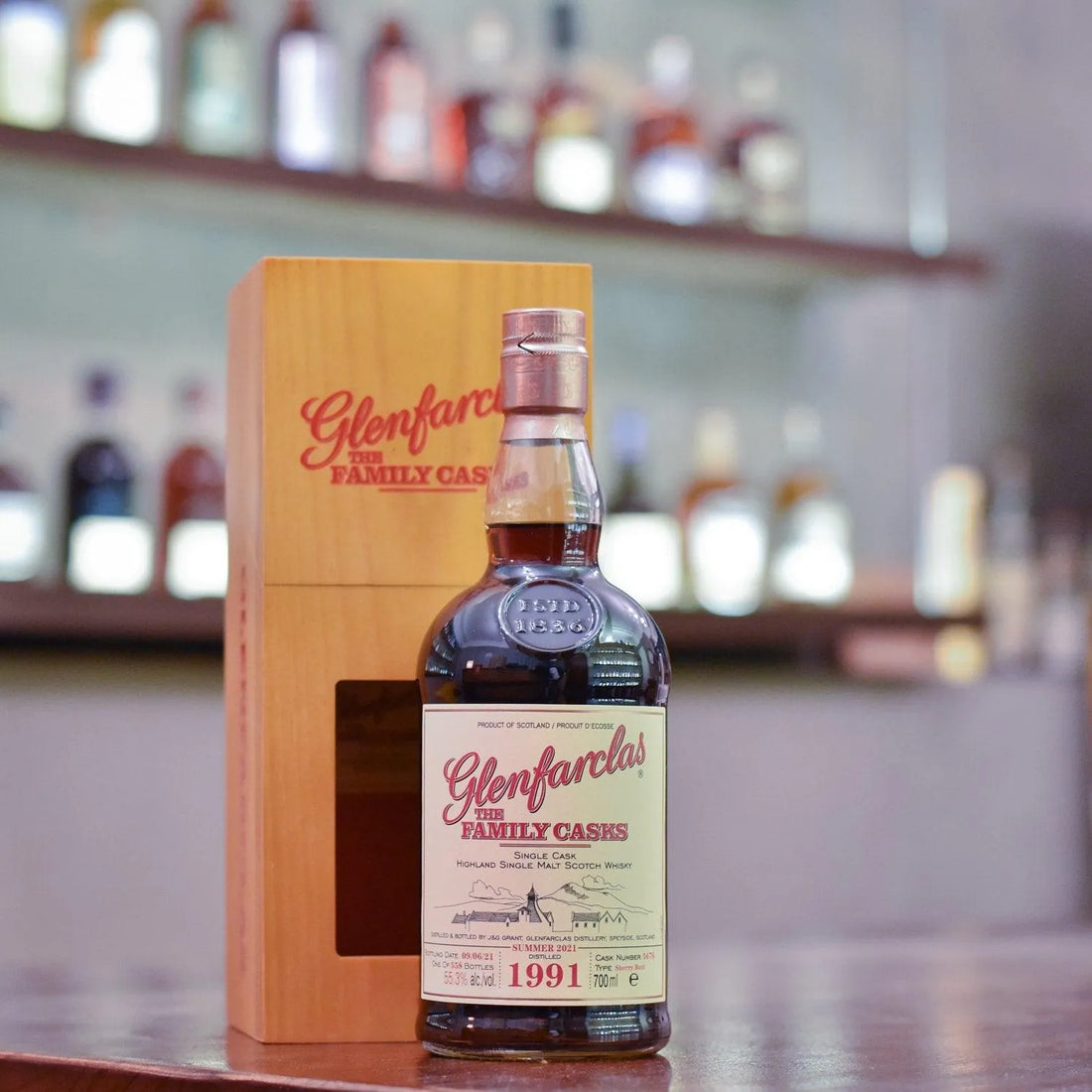 Glenfarclas 29 Year Old 1991-2021 Family Cask 5676 - The Rare Malt