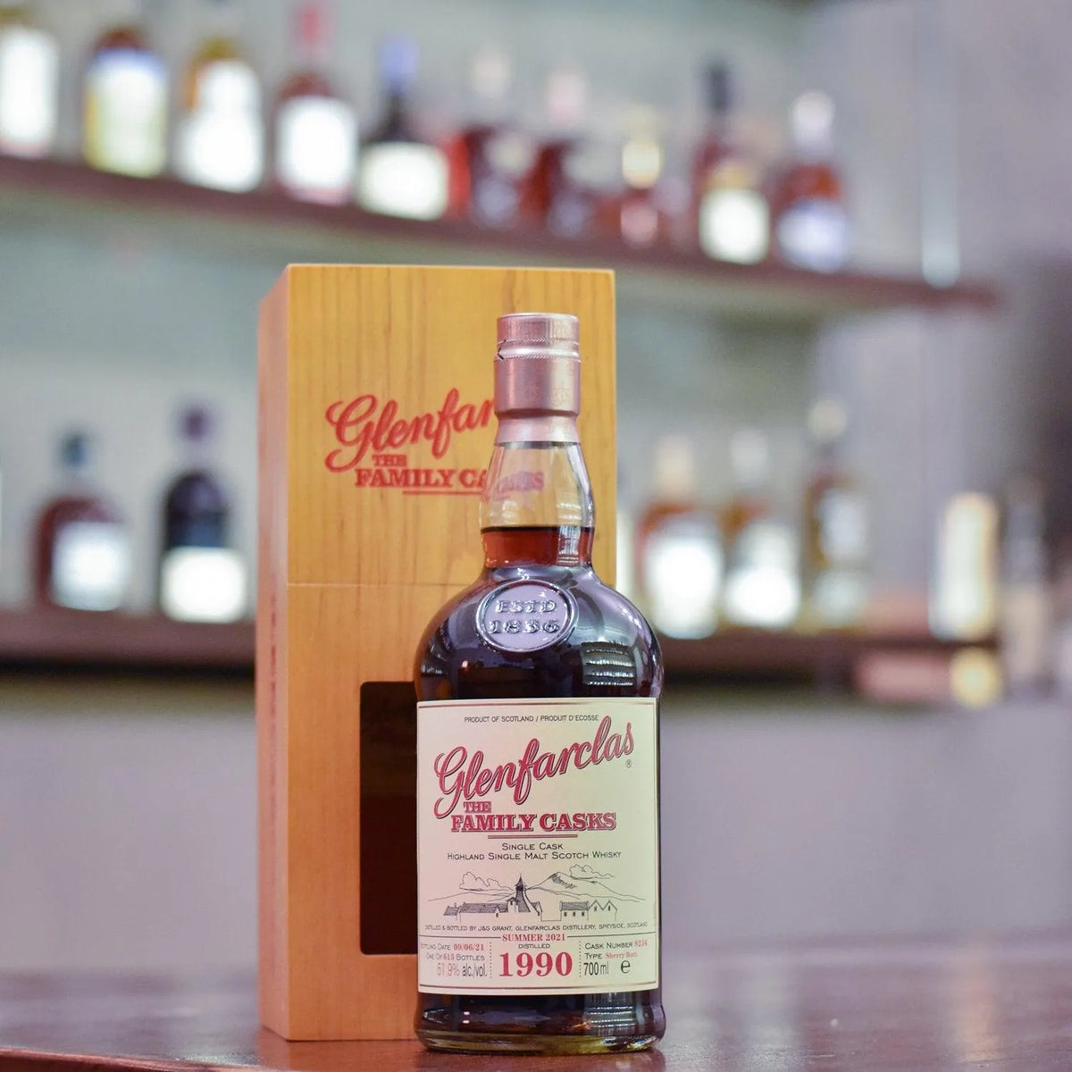 Glenfarclas 30 Year Old 1990-2021 Family Cask 9256 - The Rare Malt