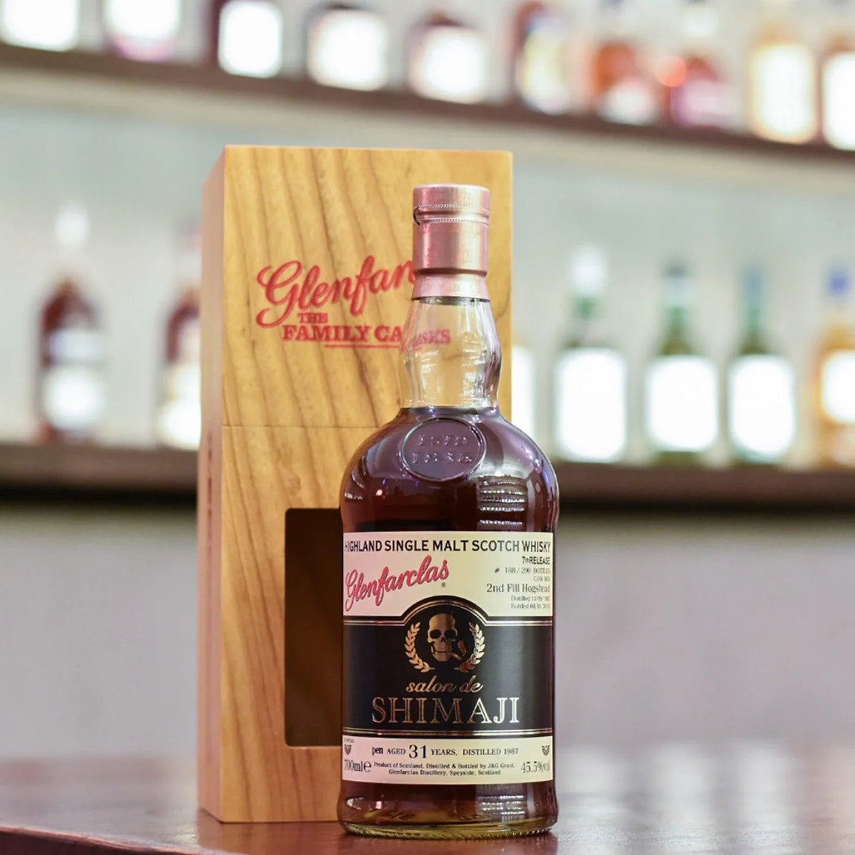 Glenfarclas 31 Year Old 1987 for Shimaji 7th Release Cask 3820 - The Rare Malt