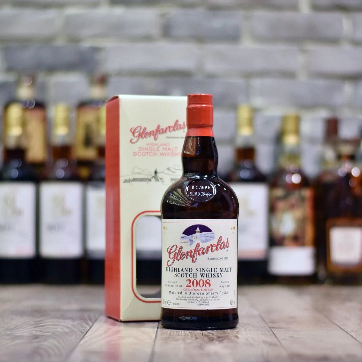 Glenfarclas 8 Year Old 2008 Christmas Malt 2017 - The Rare Malt