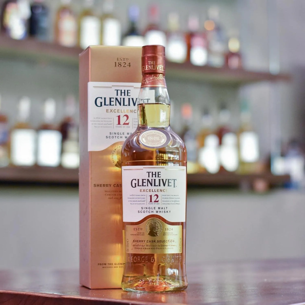 Glenlivet 12 Year Old Excellence - The Rare Malt